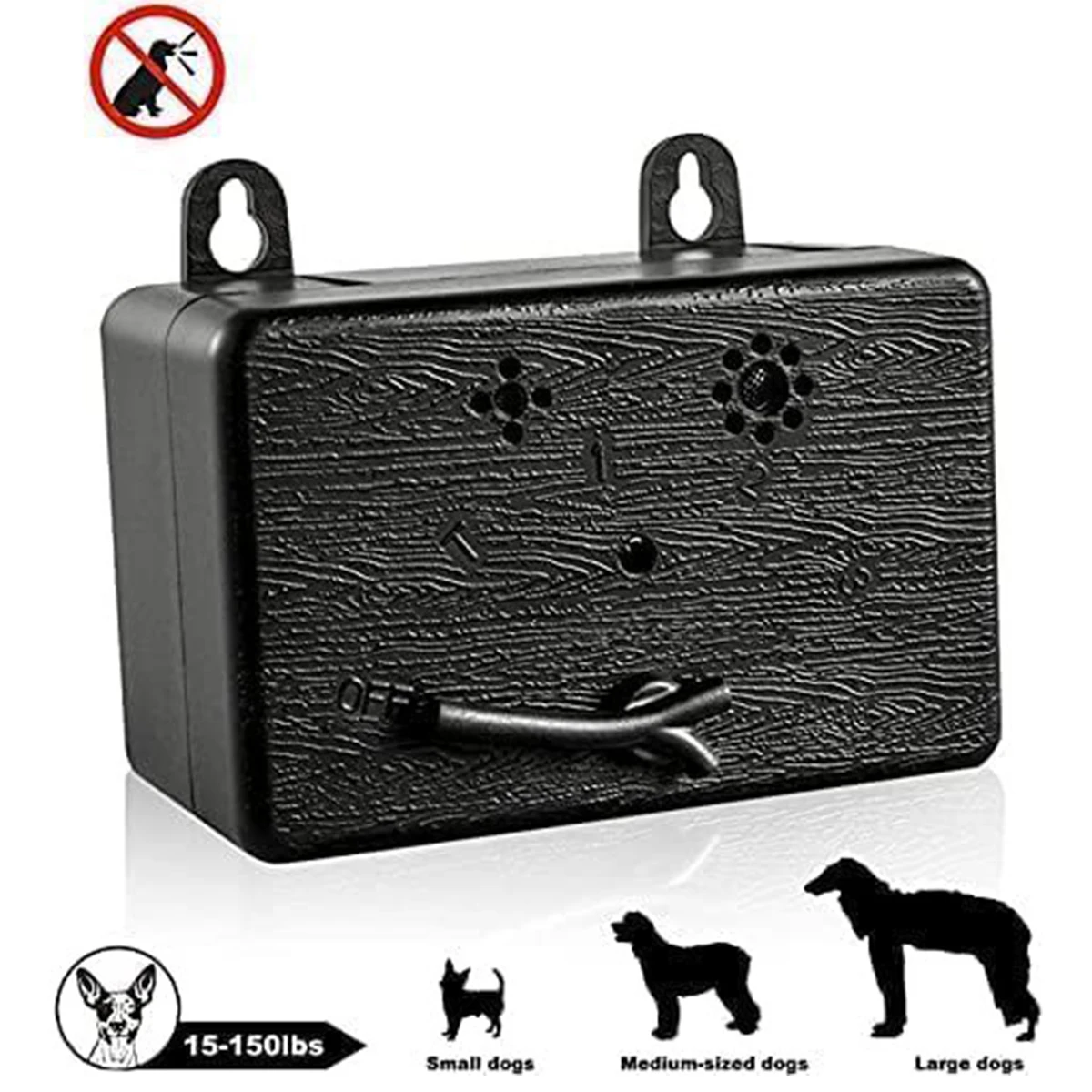 

Ultrasonic Bark Control Device Dog Repeller Drive Away Outdoor Anti-bark Dog High Power Powerful Cat Snake Stop Barking Electron