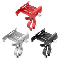 Bicycle Phone Stand 360 Degrees Rotating Aluminum Alloy Accessories GPS Motorcycle Handlebars and Motorcycle