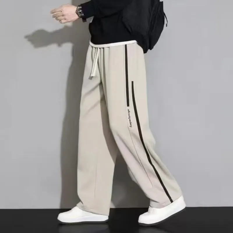 New Straight Leg Slacks Sweatpants Men'S  Casual Pants For Sport
