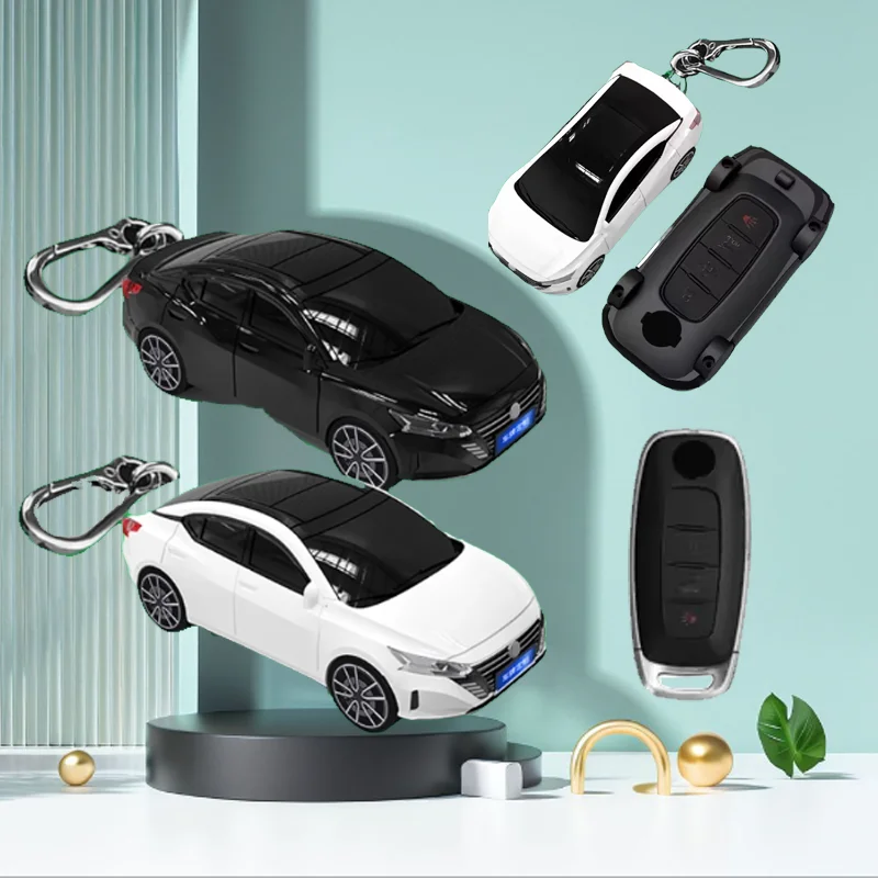 For Nissan Altima 2023 Car Model Car Key Case for Versa X-Trail T33 Serena Rouge Kicks Pathfinder Rogue 2023 Car Key Case Cover
