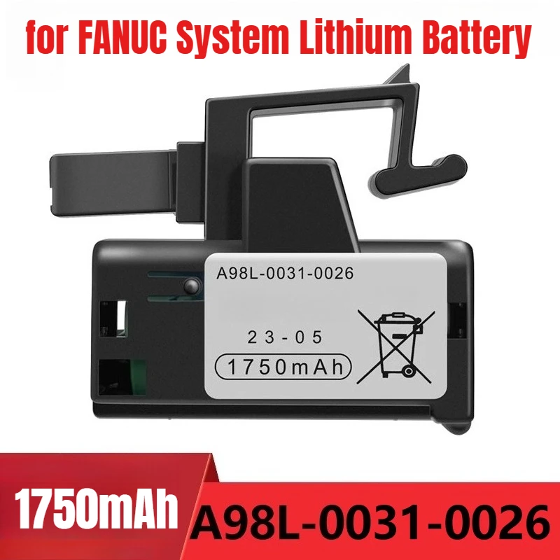 

3 В 1750 мАч для литиевой батареи системы FANUC A98L-0031-0026