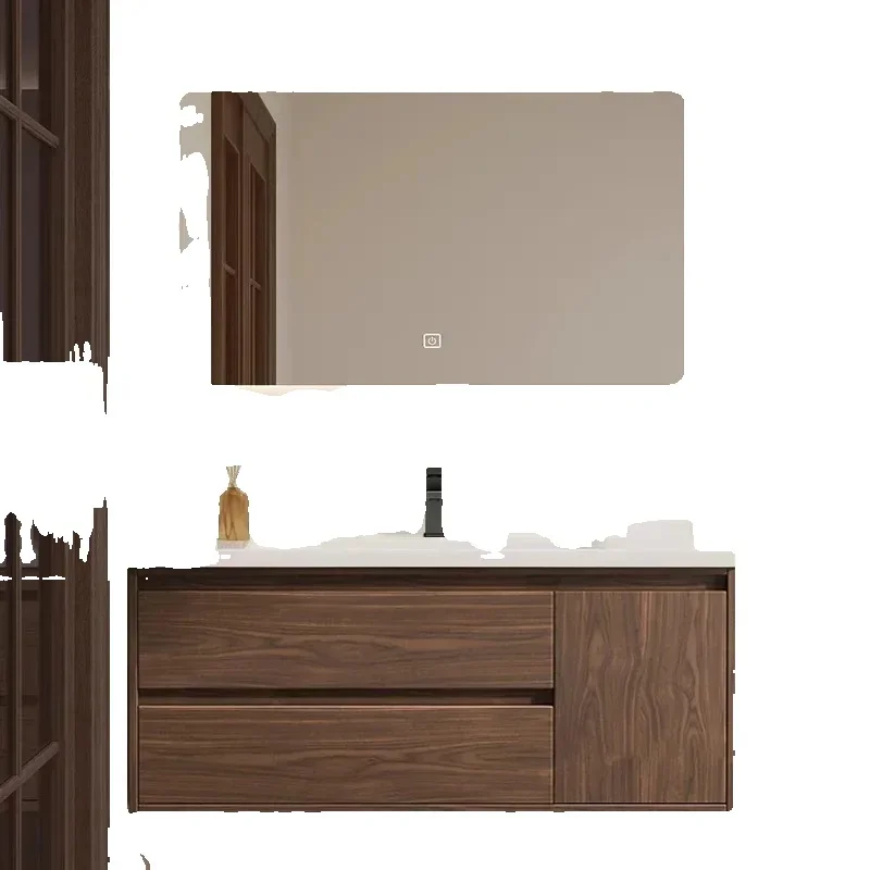 # Mueble de almacenamiento estético que ahorra espacio, tocador, maquillaje, joyería, gabinete de baño con espejo, muebles de salón Trendy Mobiletto Bagno
