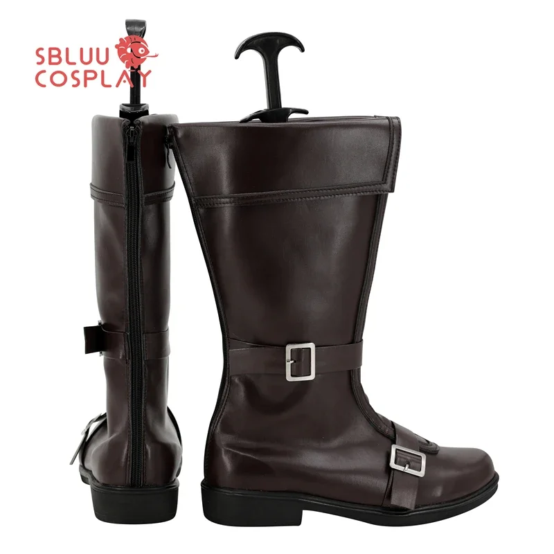 SBluuCosplay Anime Ken Usato Scarpe Cosplay Stivali su misura
