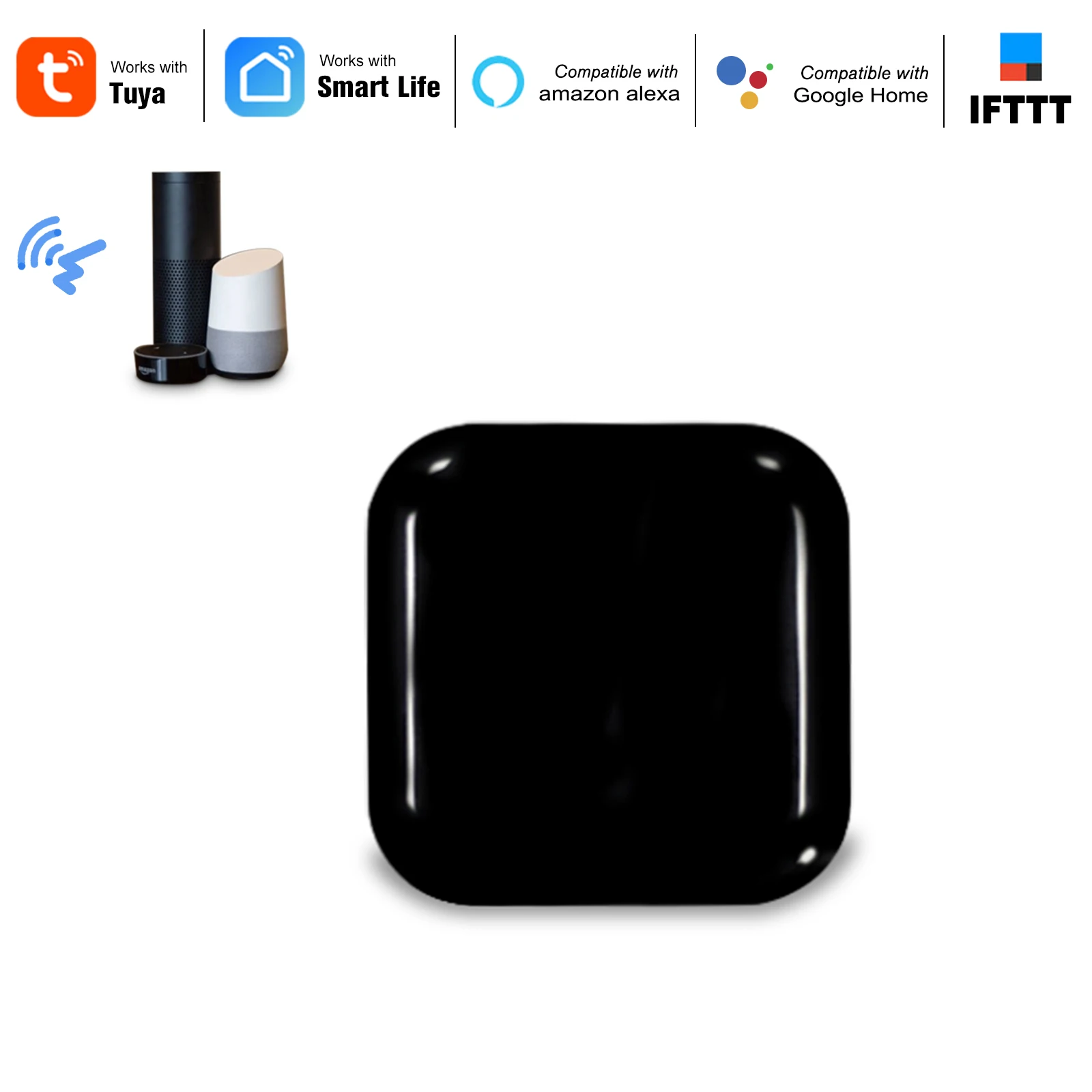 Mando a distancia Universal para aire acondicionado, TV, DVD, aplicación Tuya Smart Life, WiFi, IR, 2,4 Ghz