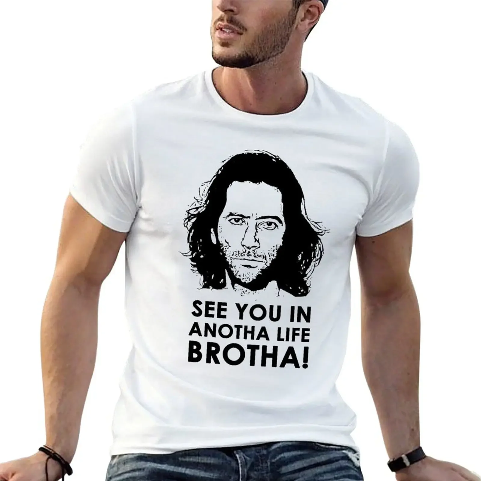 

See You In Anotha Life - Desmond 'LOST' T-Shirt plus sizes tops mens graphic t-shirts