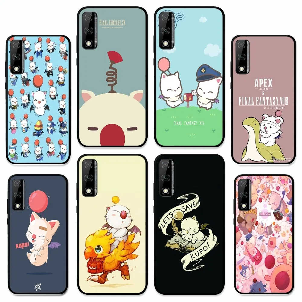 Game F-Final Fantasy Moogle Phone Case For Huawei Y9 6 7 5 Prime Enjoy 7s 7 8 plus 7a 9e 9plus 8E Lite Psmart Shell