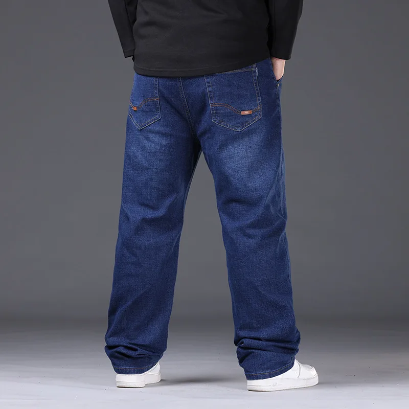 Plus Size Men's Jeans 42-50 High Stretch Denim Fabric Large Size Pants for 45-150kg Jeans Hombre Wide Leg Jeans Pantalon Homme - Image 6