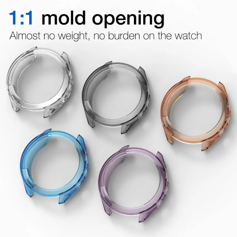 Funda protectora de TPU para Garmin Approach S70, accesorios de 42mm y 47mm, parachoques envolvente