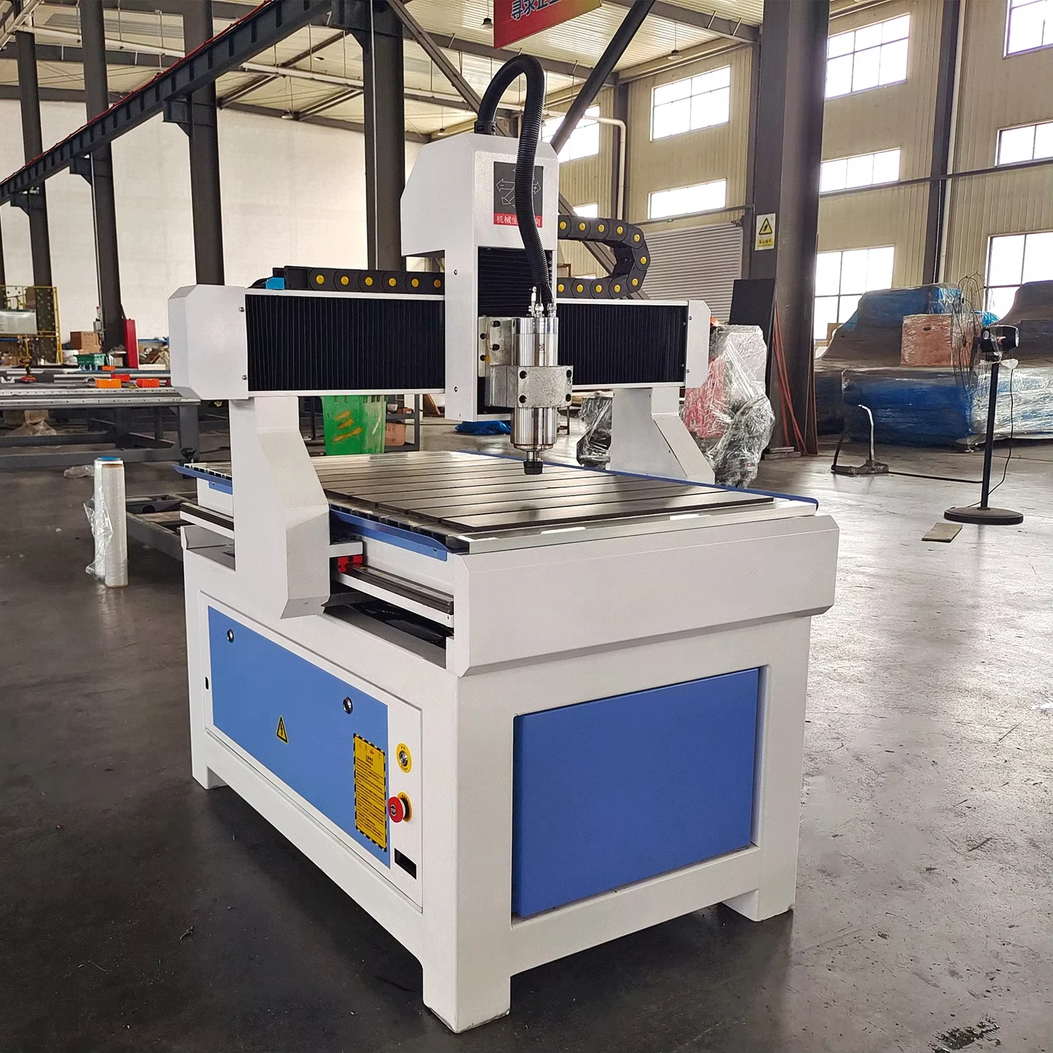 Mini Hobby CNC Router 6090/6040 with 4th A Axis - High Precision Milling Machine for Wood, Acrylic, and Glasses