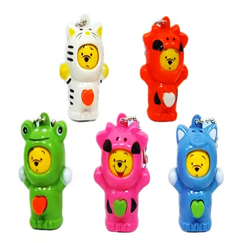 10Pcs Mini Cartoon Face Change Doll Device Pendent Toys Kids Birthday Party Gift Pinata Filler Christmas Carnival Party Favors