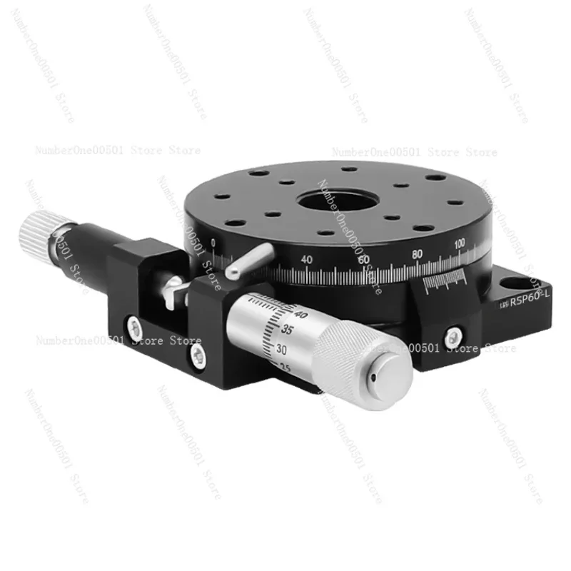 

Ручной высокоточный стол перемещения 360° ° Угловой точной настройки оптического направляющего стола RS60/90/125