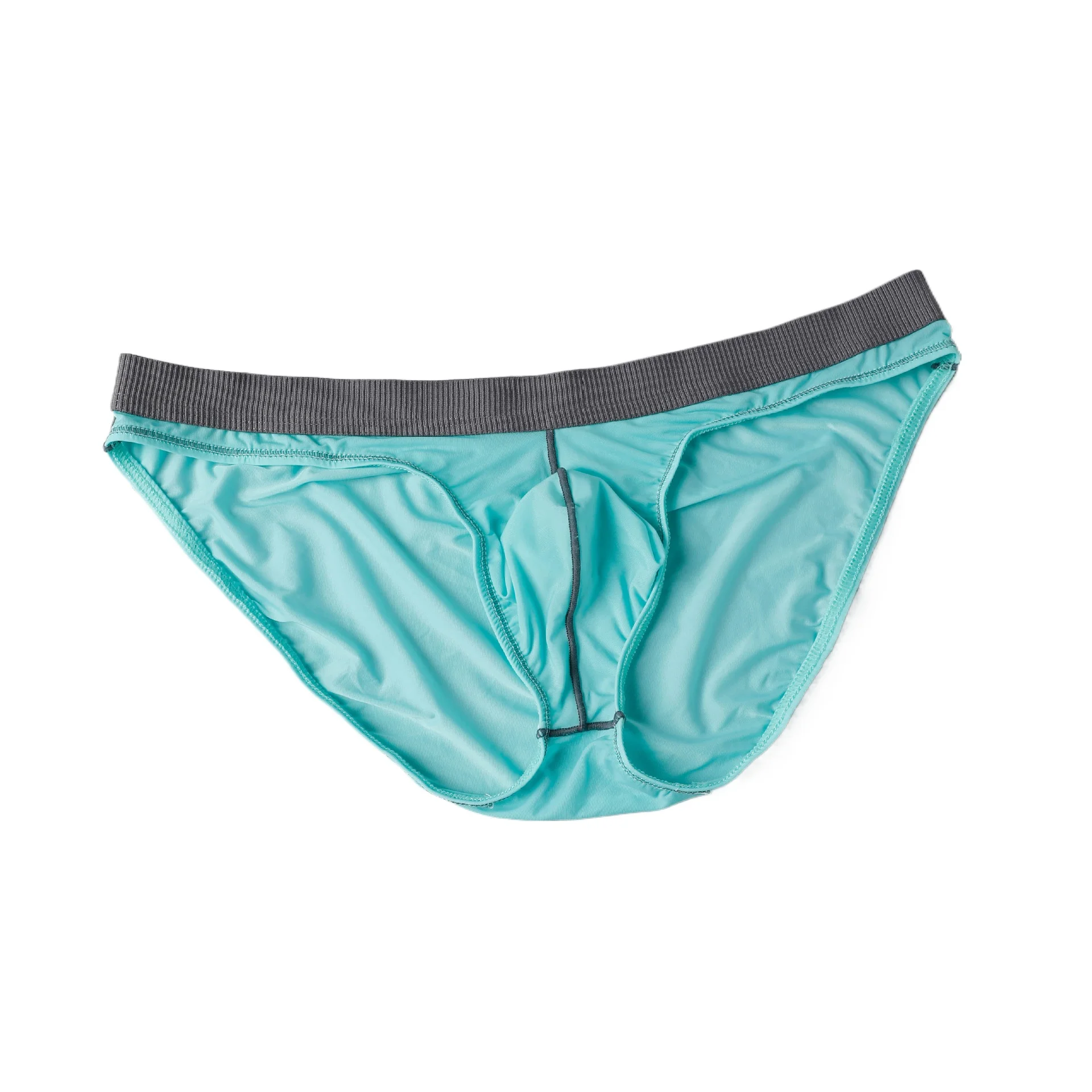 

Мужские ультратонкие трусы-брифы из ледяного шелка с эффектом быстрого высыхания, эластичные, охлаждающие, спортивные, молодежные, с низкой посадкой, с U-образным выпуклым карманом