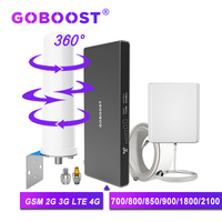 GOBOOST Cell Phone Signal Booster GSM 2G 3G 850 900 2100 Cellular Amplifier LTE 4G 700 800 1800 MHz Repeater B20 B28 Repeater