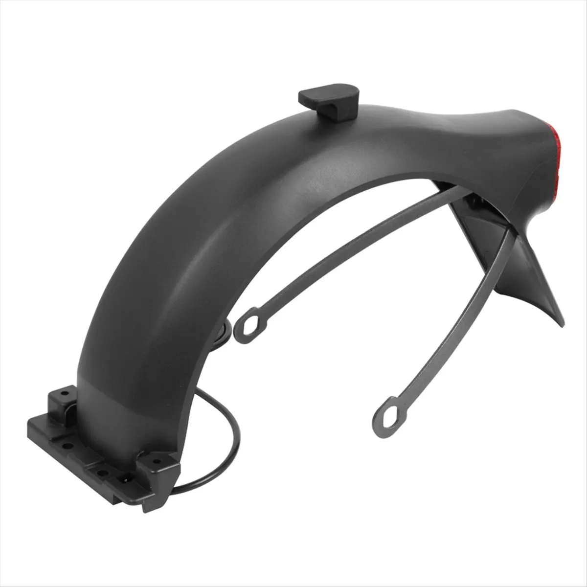 

(X07A) Задний брызговик в сборе с крюком и интегрированным задним фонарем для самокатов Ninebot F2 / F2 Pro, кронштейн для крепления заднего брызговика