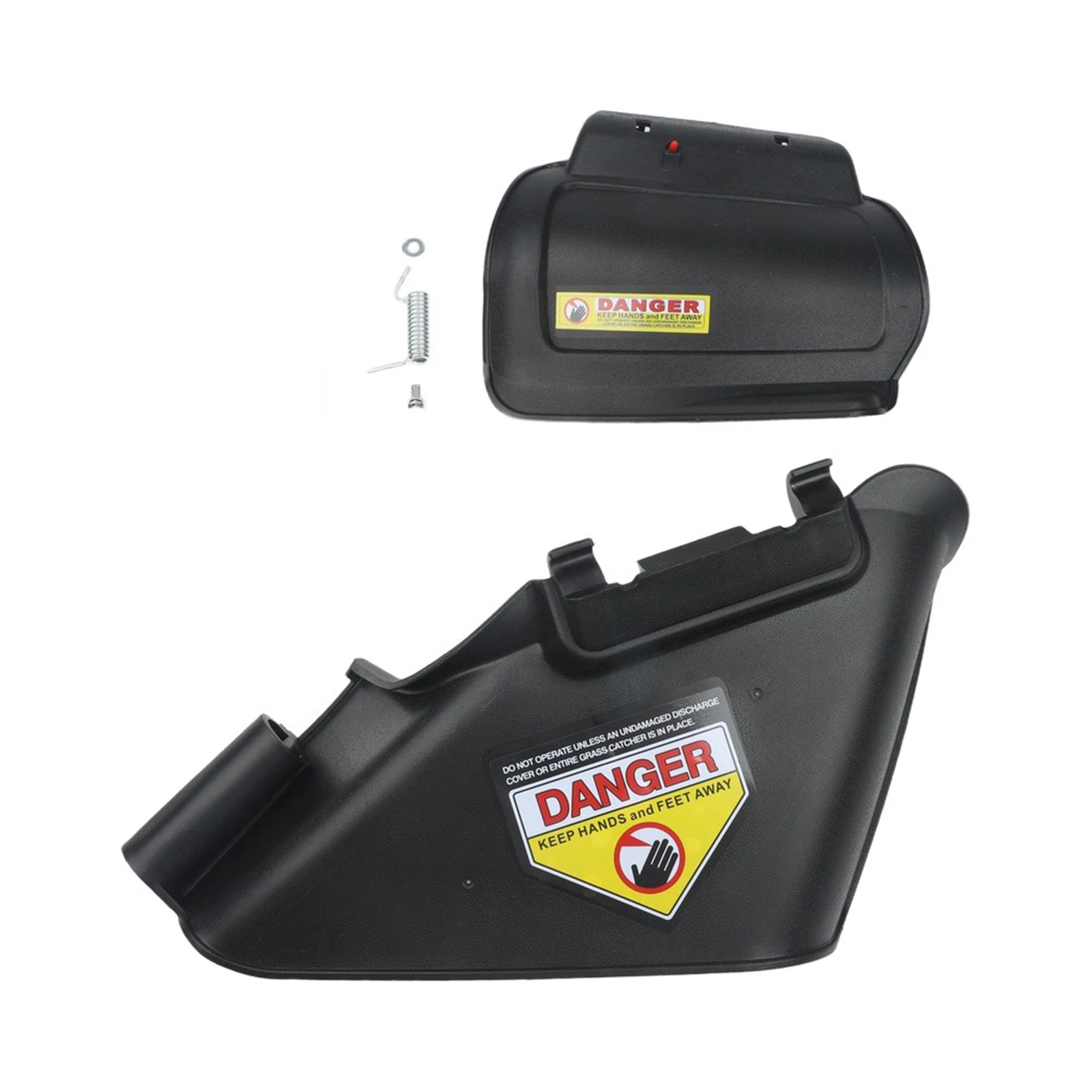 Hinged Mulch Assembly with Side Discharge for chute for Craftsman 21 Inch Lawn Mowers Compatible with 7317131 73107131