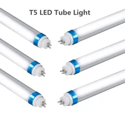 T5 LED Tube Lights 300mm 1Foot 5W T6 AC100V 220V 240V Type B G5 LED Replacement Fluorescent Bulbs, Frosted Cover