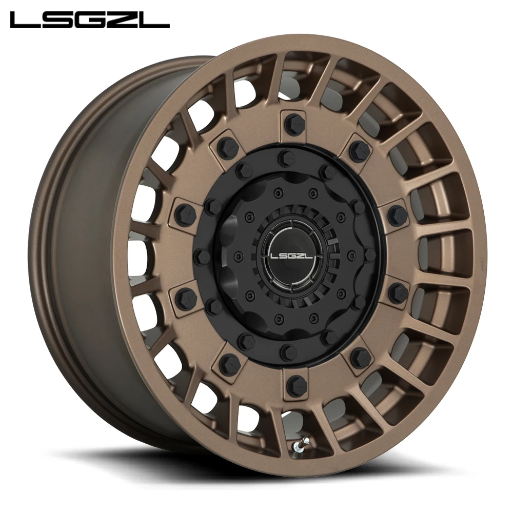 LSGZL Ruedas de aleación de diseño personalizado Ruedas de aleación de aluminio forjadas de alta calidad de 18-24 pulgadas