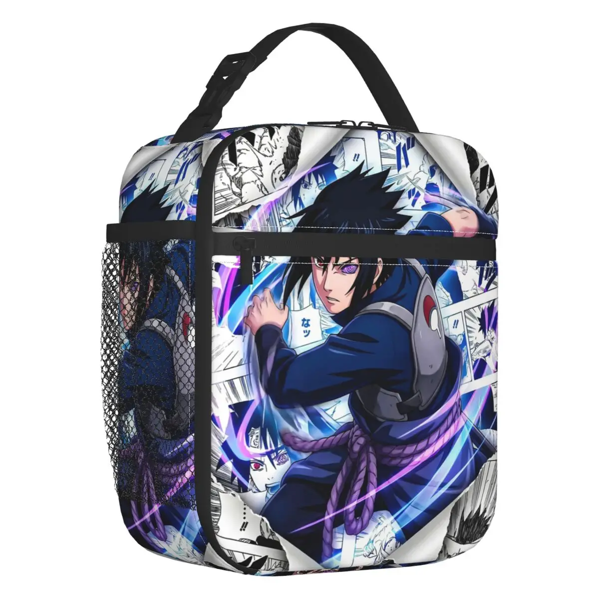 

Custom Narutos Uzumaki Anime Thermal Insulated Lunch Bag Women Men Portable Lunch Tote for Outdoor Picnic Storage Food Box