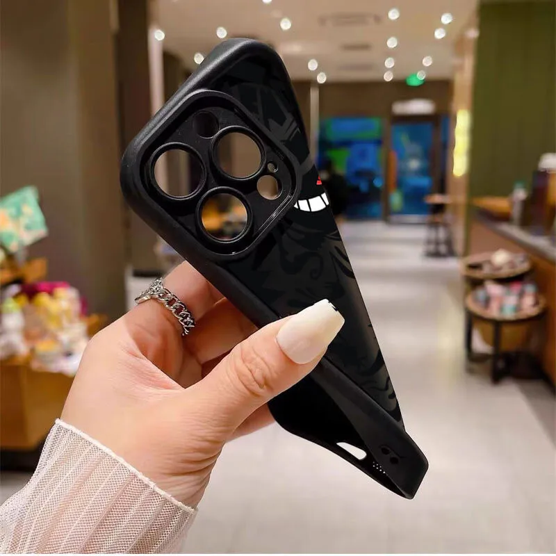 구글 픽셀 9 8 7 8A 7A 프로 XL 9프로 7프로 8프로 9프로XL용 폰 케이스 실리콘 럭셔리 포켓몬 겐가 풀 프로텍션 커버