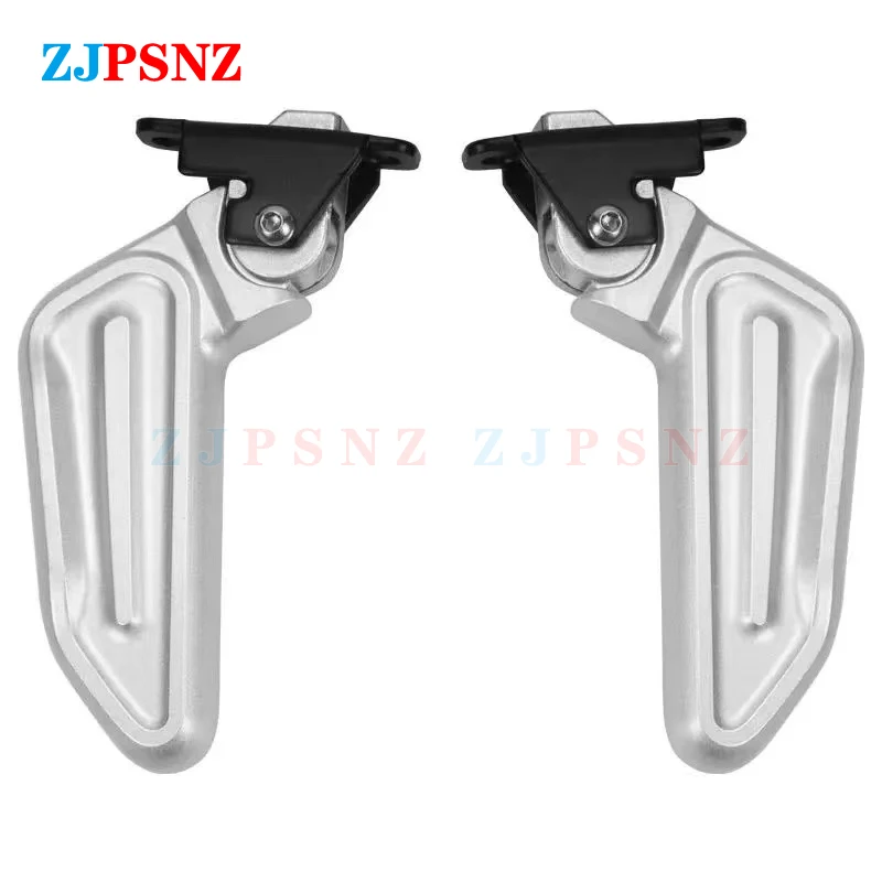 Niu Electric Scooter N1 N1S Footrest Pedal Original Replace Automatically Eject Right and Left 1 Pair Pedal Ebike Parts Silver