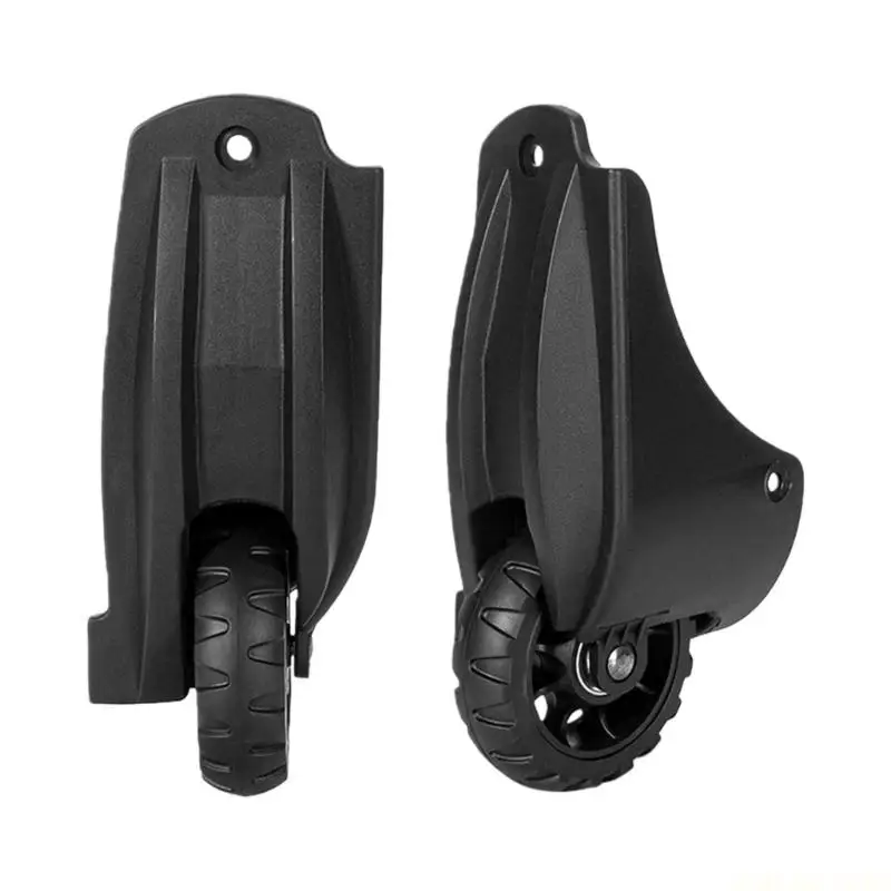 

X90D 1 пара совместимых направляющих колес для замены багажа, универсальная посадка, высокая прочность, ПВХ, тихая функция