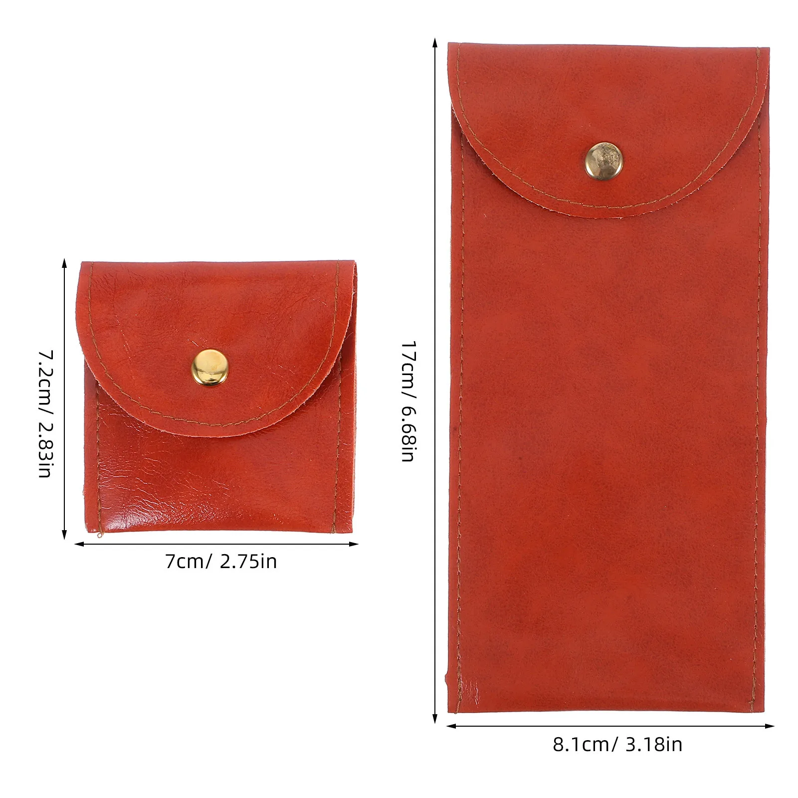 2 قطعة حقيبة النظارات الناعمة المحمولة بولي Case حافظة نظارات شمسية نظارات تخزين السفر الاستخدام اليومي الحقيبة الواقية