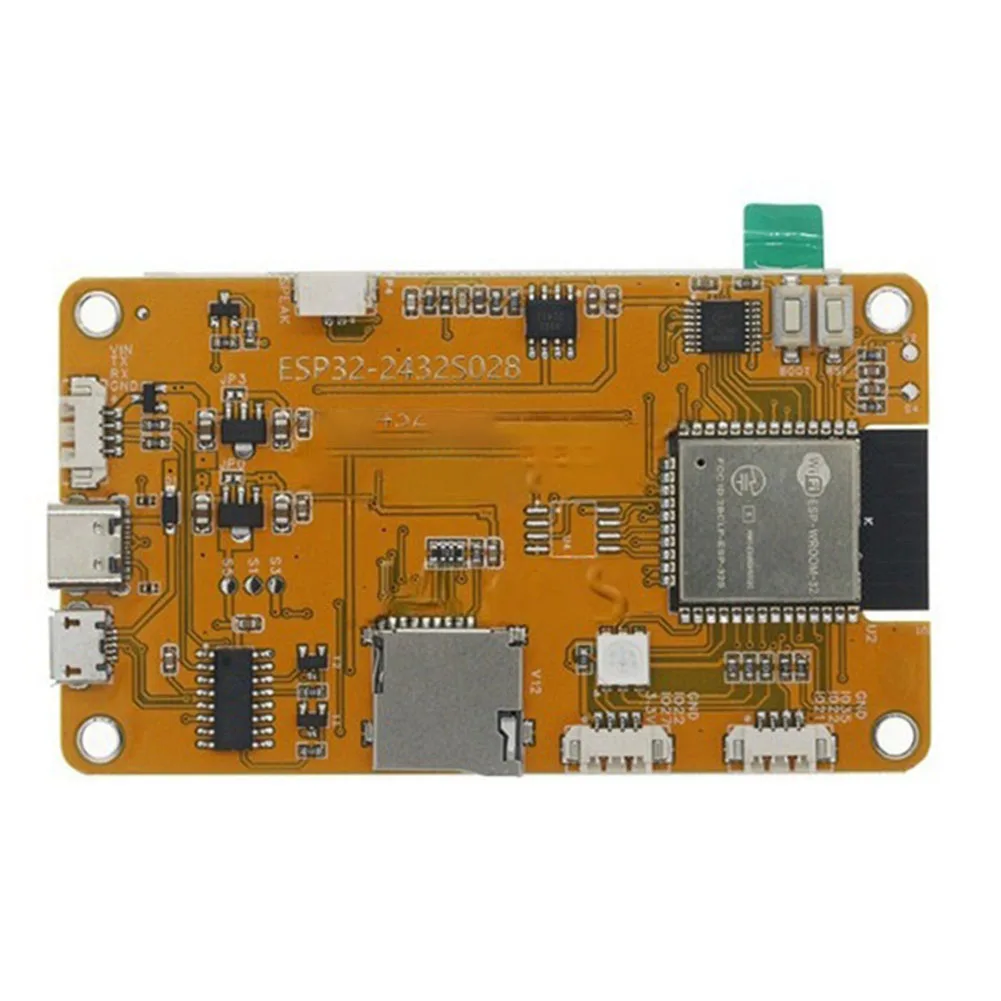 SWXF 2.8-Inch WiFi Bluetooth-Compatible Development Board ST7789 Driver LCD Display Type C+Micro USB Dual Interface