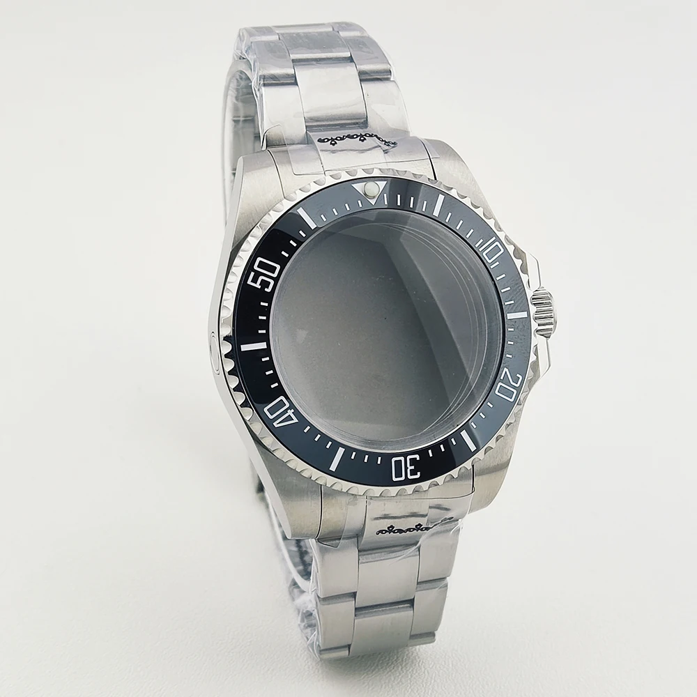 43mm Watch Case nh35 Case Sapphire Crystal Water Resistant 200m Fit NH35 NH36 4R35 4R36 NH34 NH38 NH39 Movements