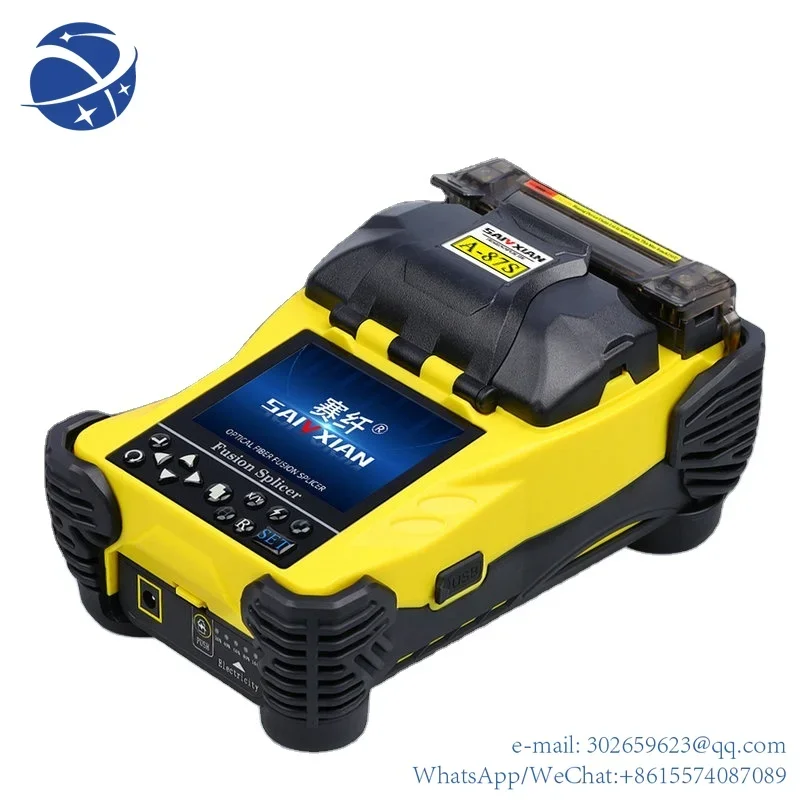 

yyhc FTTH Fiber Fusion Splicer Welder Optic Tool A-87S Multi-function splicer machine 9 seconds welding splicing