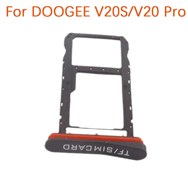 

Новый оригинальный держатель SIM-карты Doogee V20S V20 Pro, держатель SIM-карты TF, слот для карт, лоток для чтения, детали для смартфона Doogee V20S