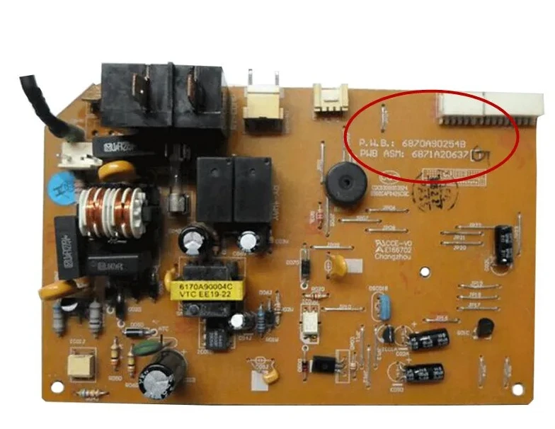 

Хорошо работает для кондиционирования воздуха. Компьютерная плата 6870A90254B 6871A20591Q. Плата управления в продаже.