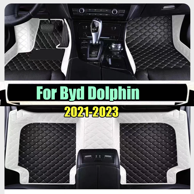 Car Floor Mat For Byd Dolphin 2021 2022 2023 Man High Quality Non-Slip Waterproof Carpets Auto Foot Pads Interior Rugs Accessory