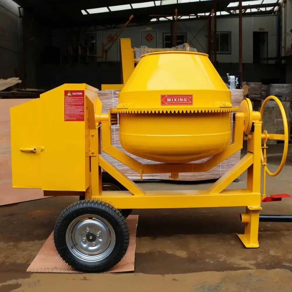 Continuous mixer with mortar concrete and diesel blender automatic discharge agitator propeller blunger