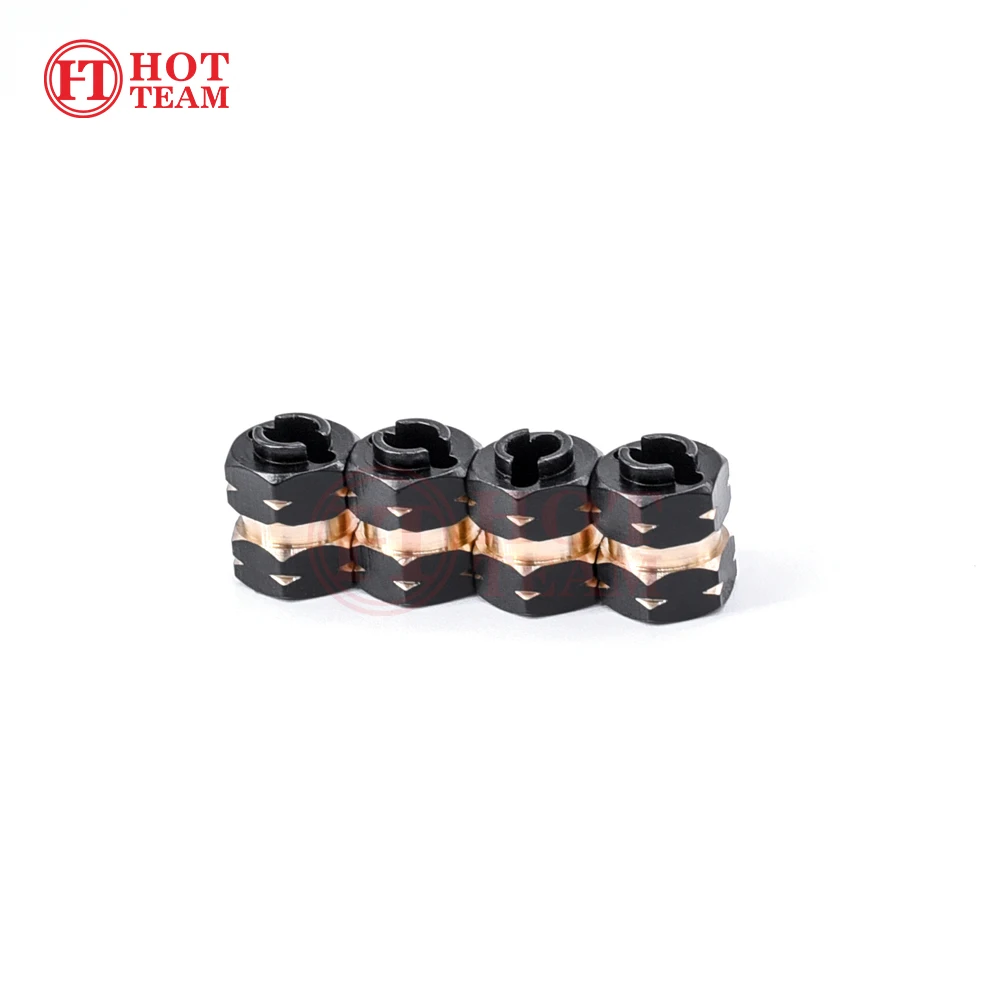 Hot Team Brass Wheel Hex Adaptor AE Enduro24 Crawler Car 1set