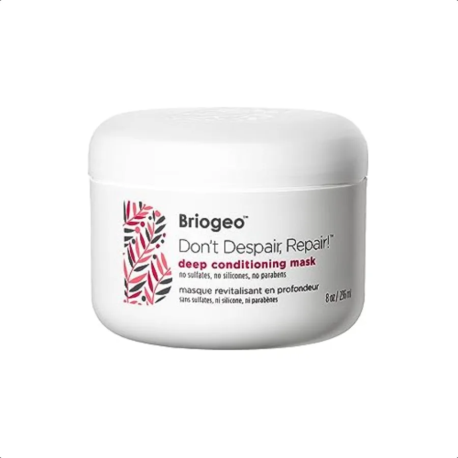 

Briogeo Don't Despair Repair Deep Conditioning Mask Deep Conditioner для сухих поврежденных или обработанных цветных волос, предотвращающих разрыв в будущем