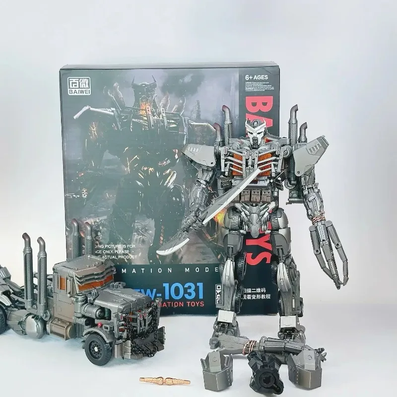 【在庫あり】 BAIWEI 変身玩具 TW1031 TW-1031 自然災害疫病可動ロボットモデル SS110 男の子ギフトコレクション