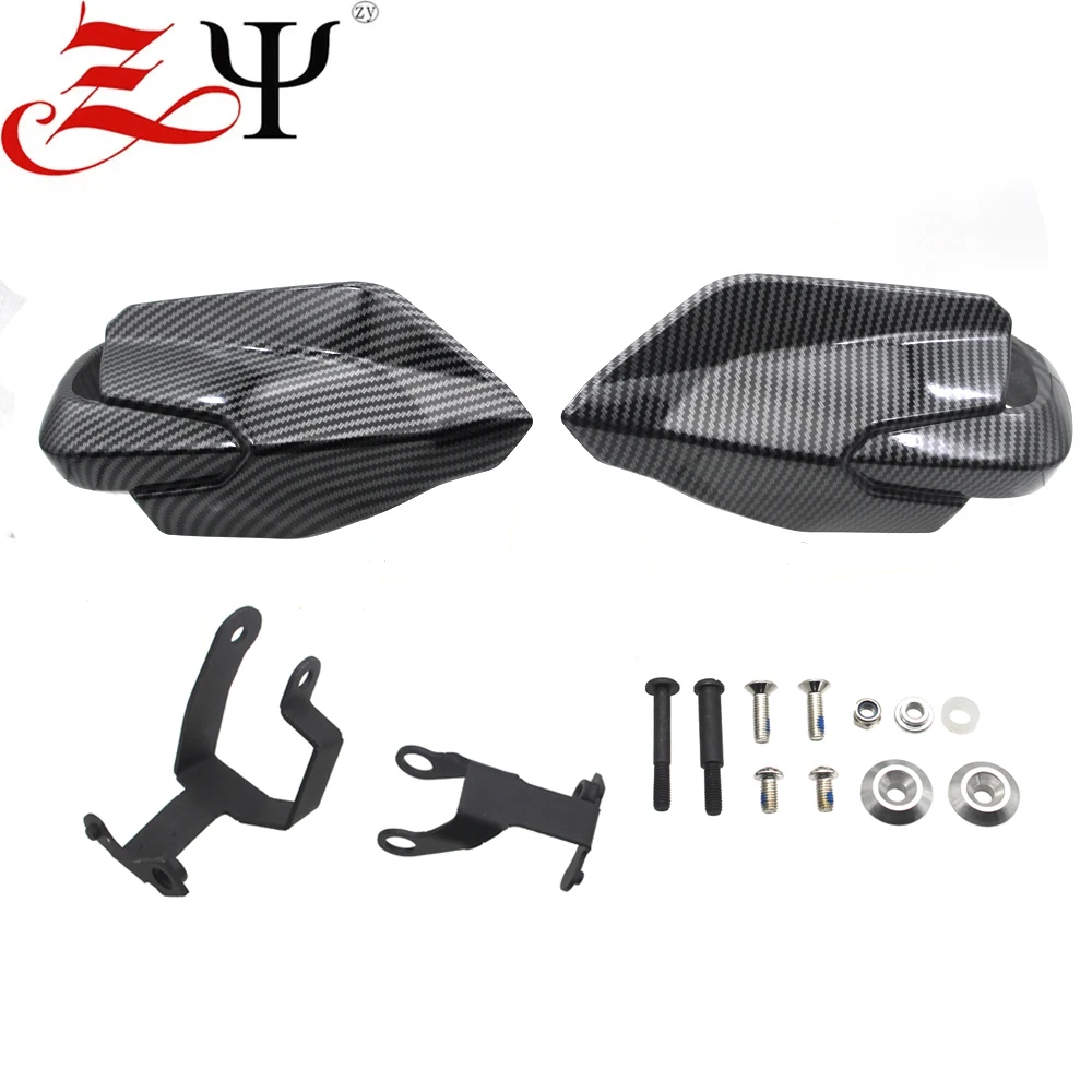 Carbon look Fit For Tiger Sport 660 TIGER660 2022 2023 TRIDENT660 Handguard Hand Guards Protector Handguard Handlebar Protection