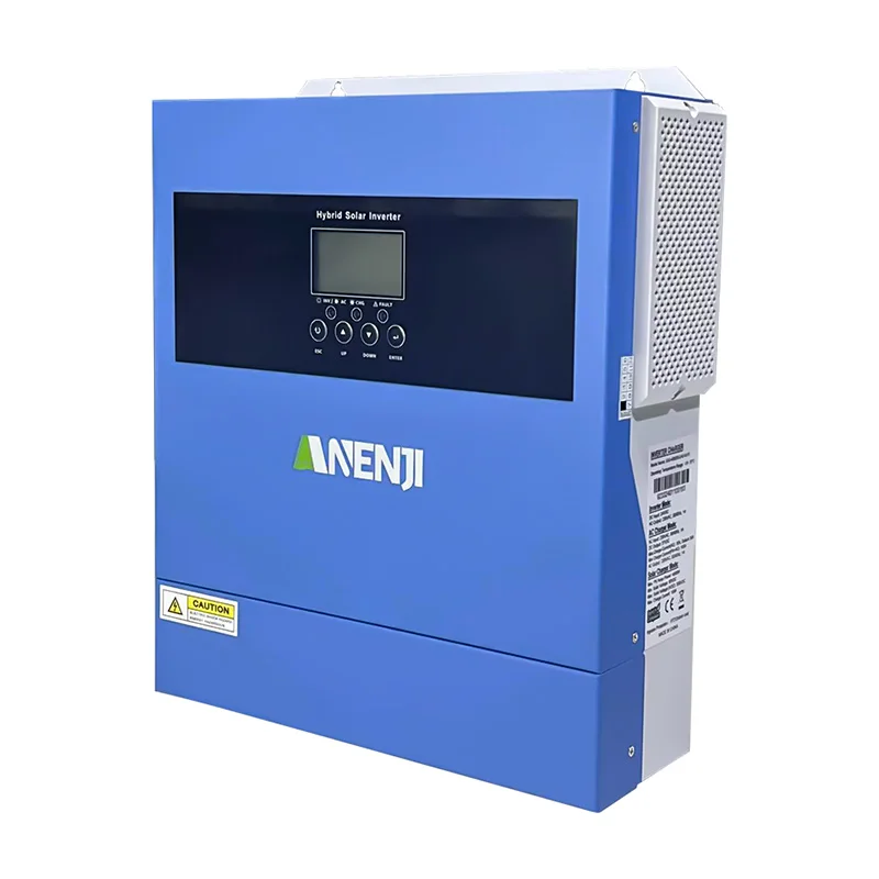 4KW 24V Hybrid Solar Inverter On Grid Off Grid Inverter Pure Sine Wave  Build in MPPT 100A Solar Charge Controller For PV 60-500