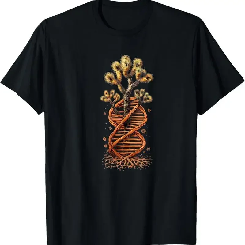 Joshua Tree Dna Nature Art Lover Wildlife Hiking Outdoors T Shirt