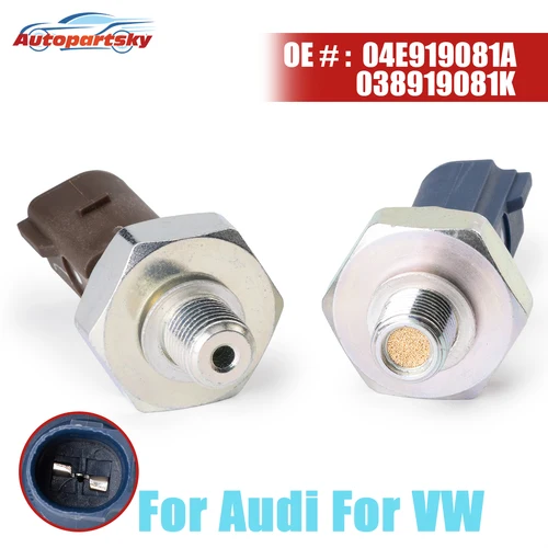 Sensor de presión de aceite para Audi A3 A4 A5 A6 A7 A8 Q3 Q5 TT para VW Tiguan Beetle CC Golf Jetta Polo Touareg 04E 919081 A 038919081 K