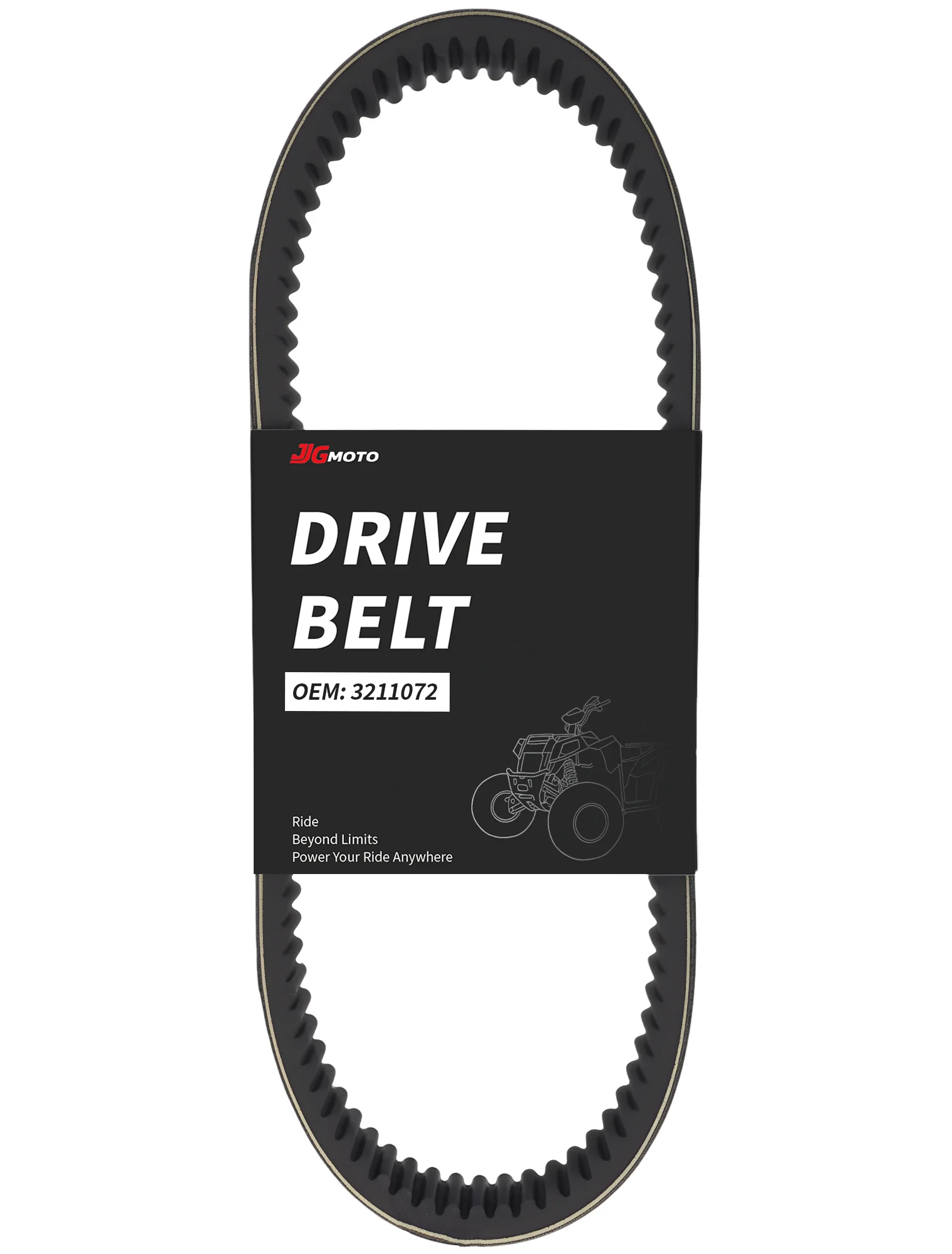 

3211072 Drive Belt CVT ATV Carbon Belt Compatible with Polaris Sportsman 400 500 Ranger 500 Scrambler Magnum Xplorer 4x4
