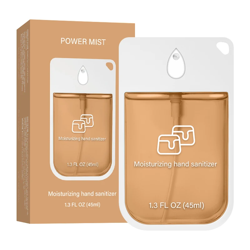Instant Handdesinfectiespray 1.28oz/45ml - Draagbare, niet-afspoelbare formule voor kinderen & volwassenen, cosmetische waterachtige spray voor op reis.