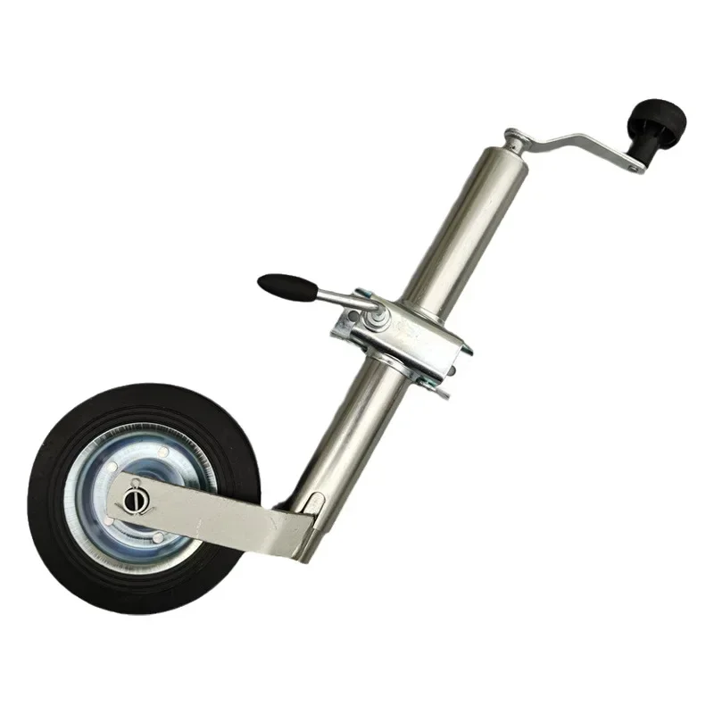 Durable  European 48 Pipe Diameter Trailer Jack Guide Wheel Support Trailer Bracket Trailer Accessories