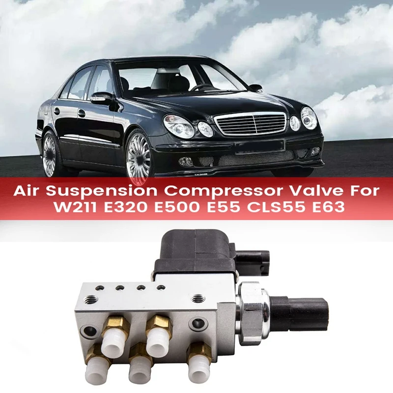 

A2113200158 Car Air Suspension Compressor Valve Block Control Unit For Mercedes-Benz W211 E320 E500 E55 CLS55 E63