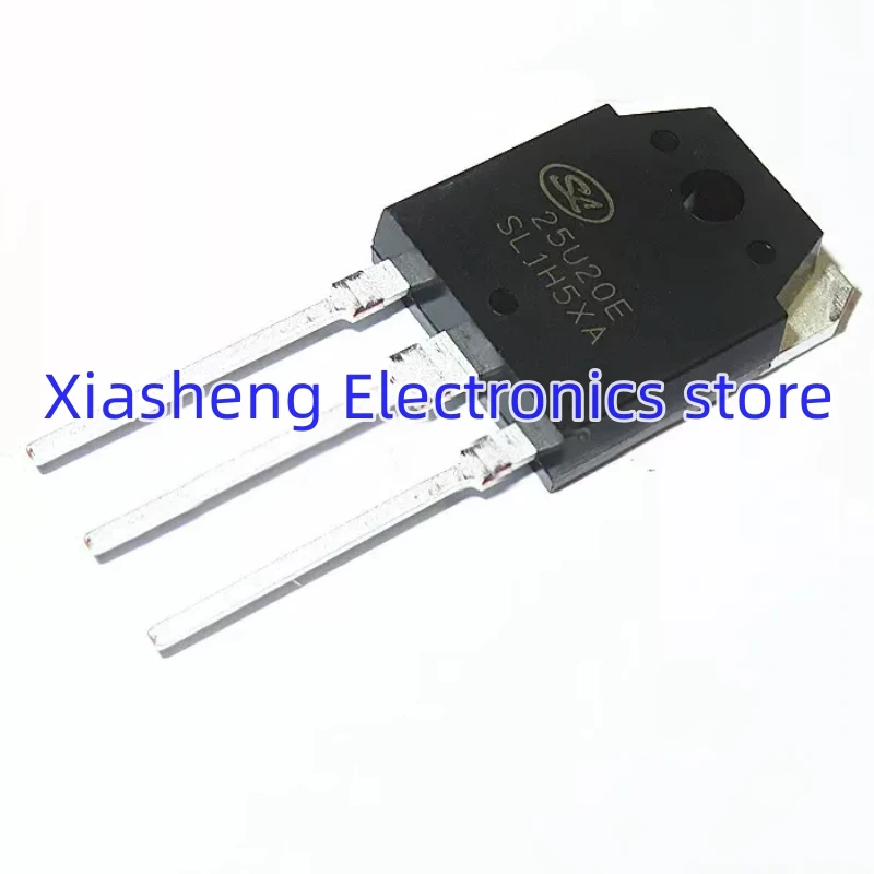 

New Original 10Pcs 25U20E SFR25U20EPN TO-3P 25A 200V Fast Recovery Diode Good Quality