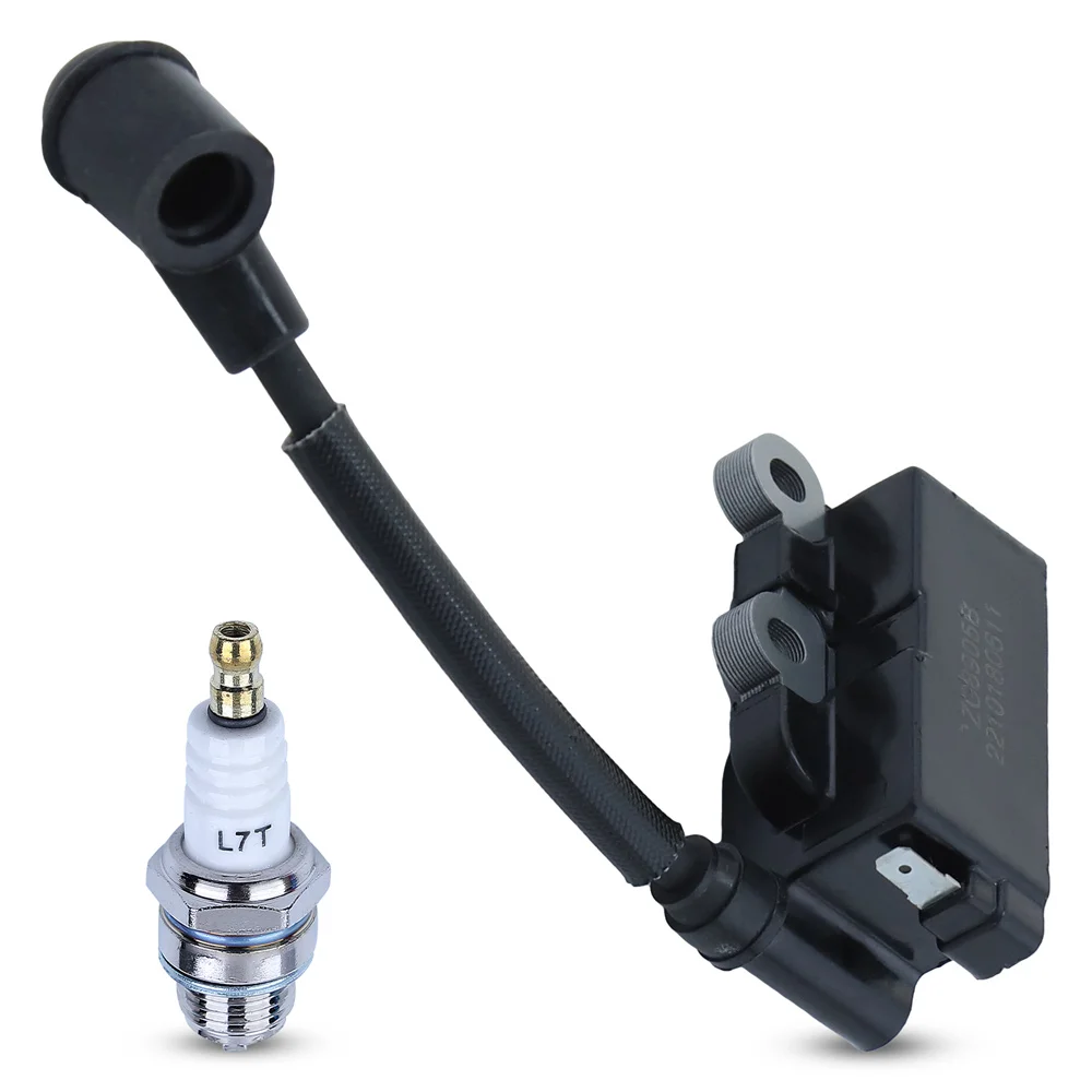 291337001 Ignition Coil For Ryobi RY251PH RY252CS RY253SS RY254BC 25cc 25.4cc String Trimmer Spark Plug