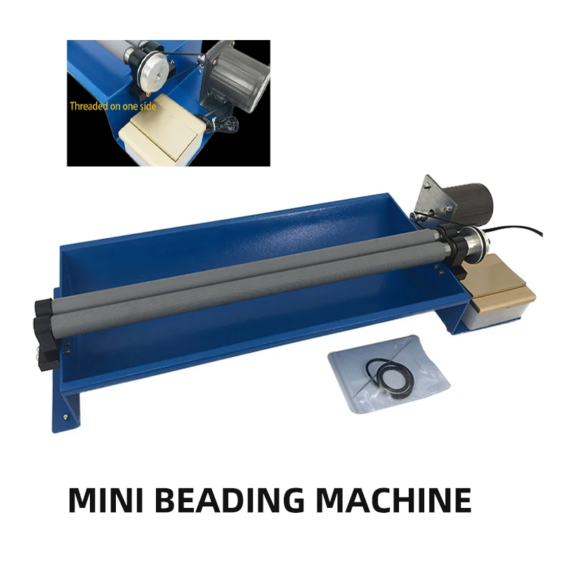 

220V/50HZ Household Mini Beads Machine Automatic plastic Bead Wooden White Jade Bead Drilling Jewelry Threading Machine