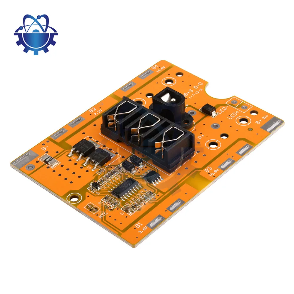 BMS 5S 21V 18650 Li-ion Lithium Battery Protection Circuit Charging Board PCB Lithium Battery Charger Protection Board