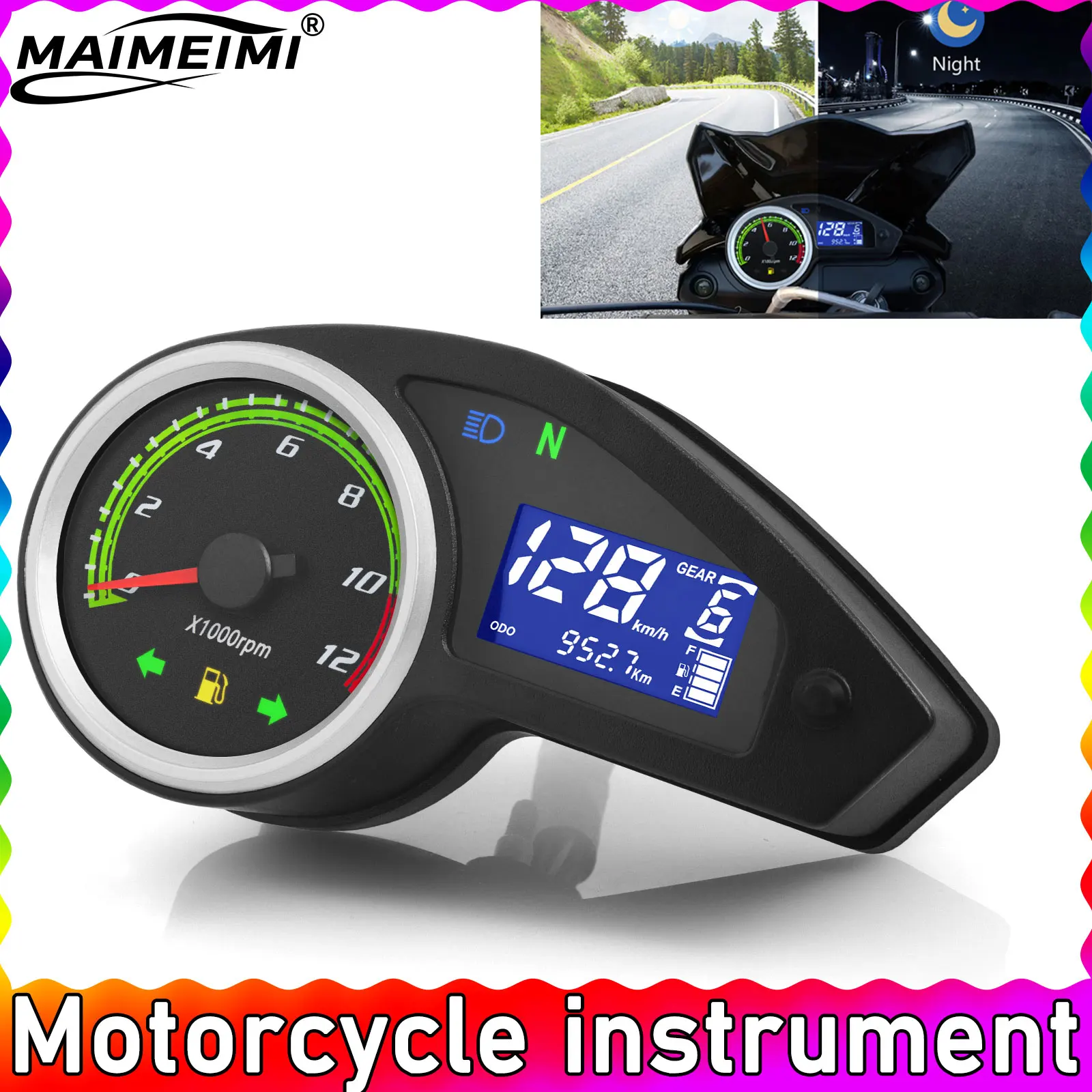 Motorcycle Tachomet…