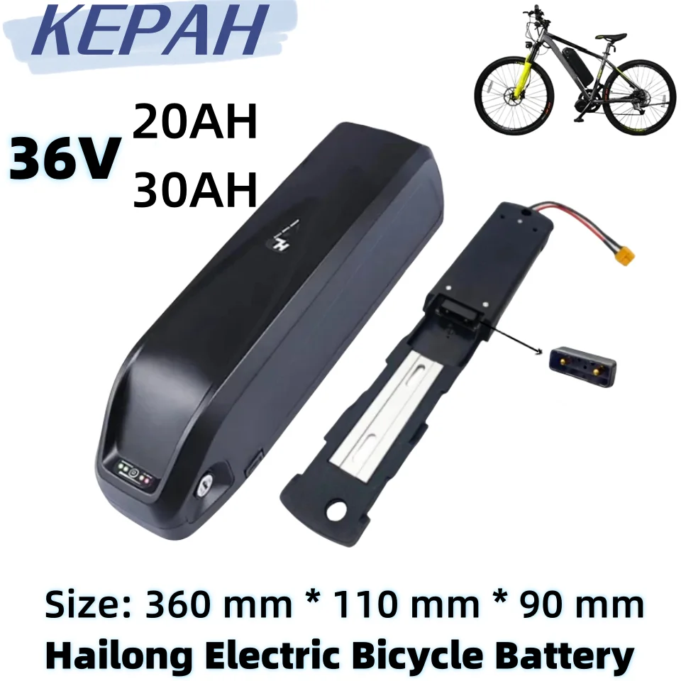 

36V Hailong lithium battery, BMS 18650 battery, lithium-ion battery, 36V20Ah-30AH, durable and durable